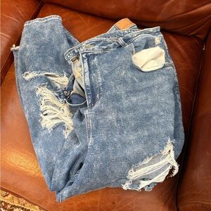American Eagle Outfitters Blue Denim Shorts